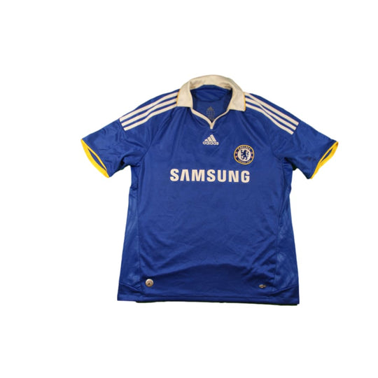 Maillot Chelsea rétro domicile #9 BOULAHROUZ 2008-2009 - Adidas - Chelsea FC