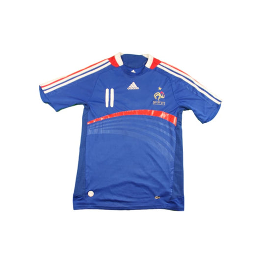 Maillot équipe de France vintage domicile #11 2008-2009 - Adidas - Equipe de France
