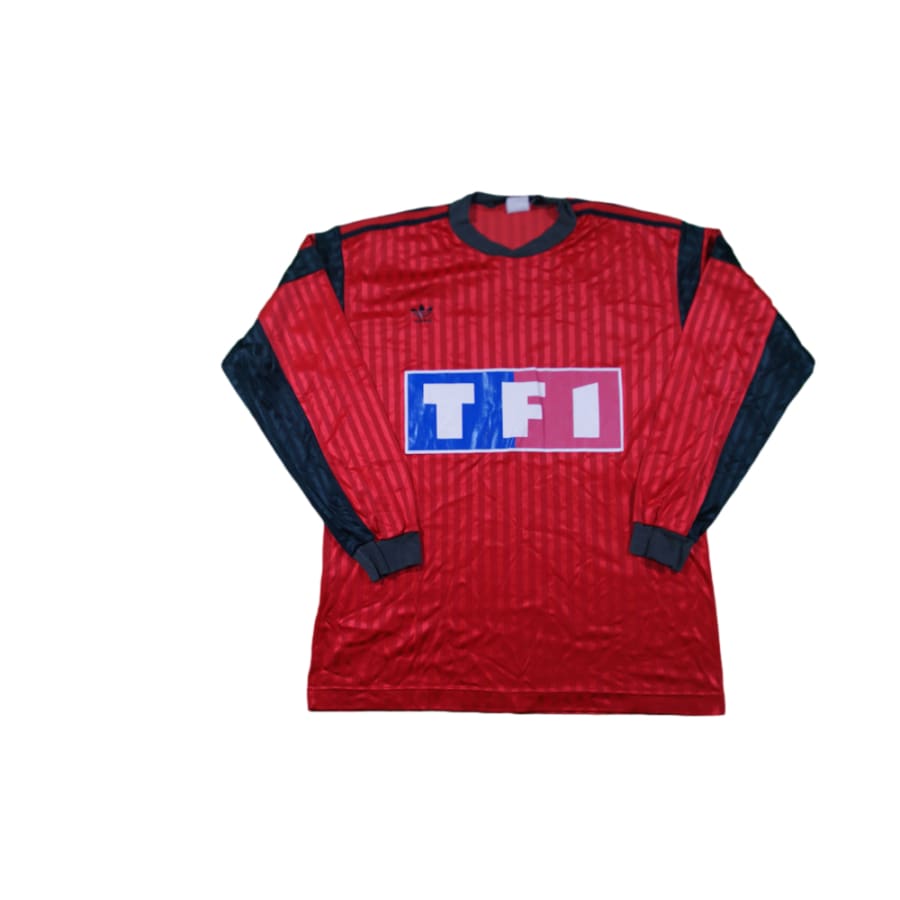 Maillot Football Vintage Coupe De France Tf1 N 8 Annees 1990