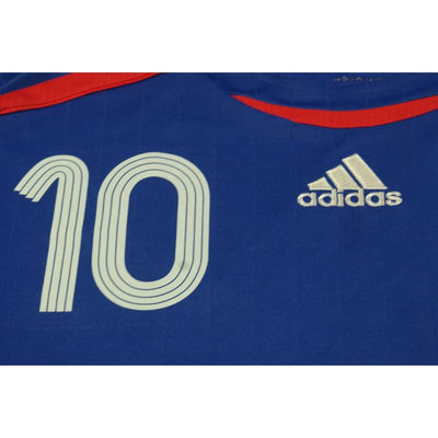 Maillot France vintage domicile N°10 ZIDANE 2006-2007 - Adidas - Equipe de France