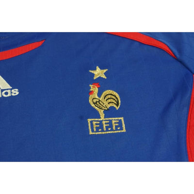 Maillot France vintage domicile N°10 ZIDANE 2006-2007 - Adidas - Equipe de France