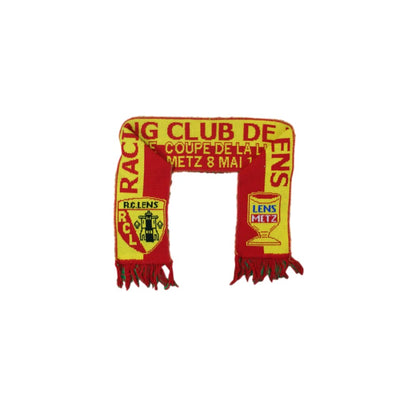 Echarpe de foot rétro Finale Coupe de la Ligue RC Lens / FC Metz 1998-1999 - Officiel - RC Lens