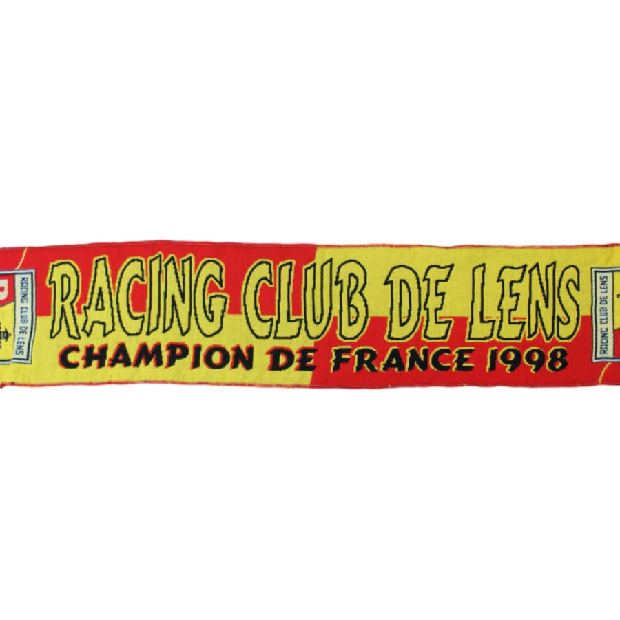 Echarpe de foot vintage RC Lens Champion 1997-1998 - Officiel - RC Lens