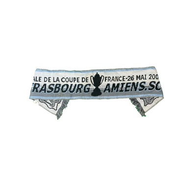 Echarpe de football Finale coupe de France Amiens SC-Strasbourg saison 2000-2001 - Officiel - Amiens