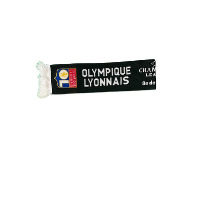Echarpe de football vintage AS Roma - Olympique Lyonnais Champions League - Champions League - Olympique Lyonnais