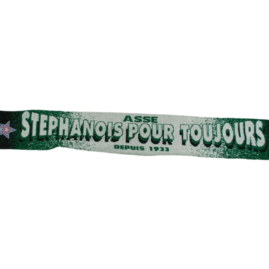 Echarpe de football vintage AS Saint-Etienne années 2000 - Officiel - AS Saint-Etienne