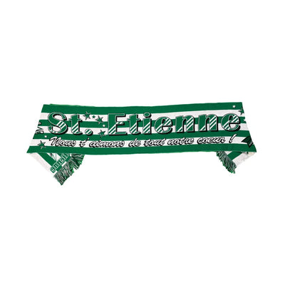 Echarpe de football vintage AS Saint Etienne - Produit supporter - AS Saint-Etienne