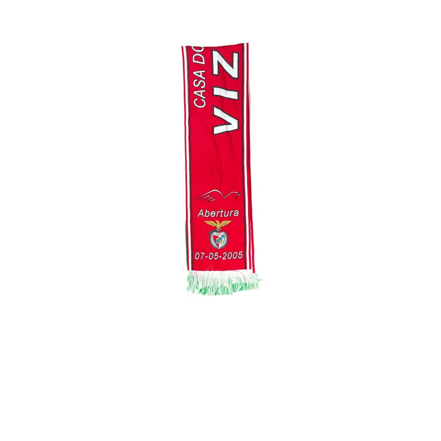Echarpe de football vintage Benfica Lisbonne saison 2005 - 2006 - Produit supporter - Benfica Lisbonne