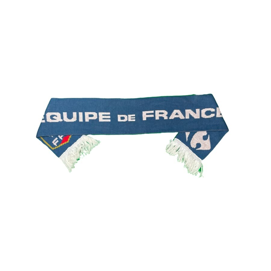 Echarpe de football vintage Equipe de France - Carrefour - Equipe de France