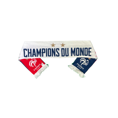 Echarpe de football vintage Equipe France saison 2018-2019 - Produit officiel FFF