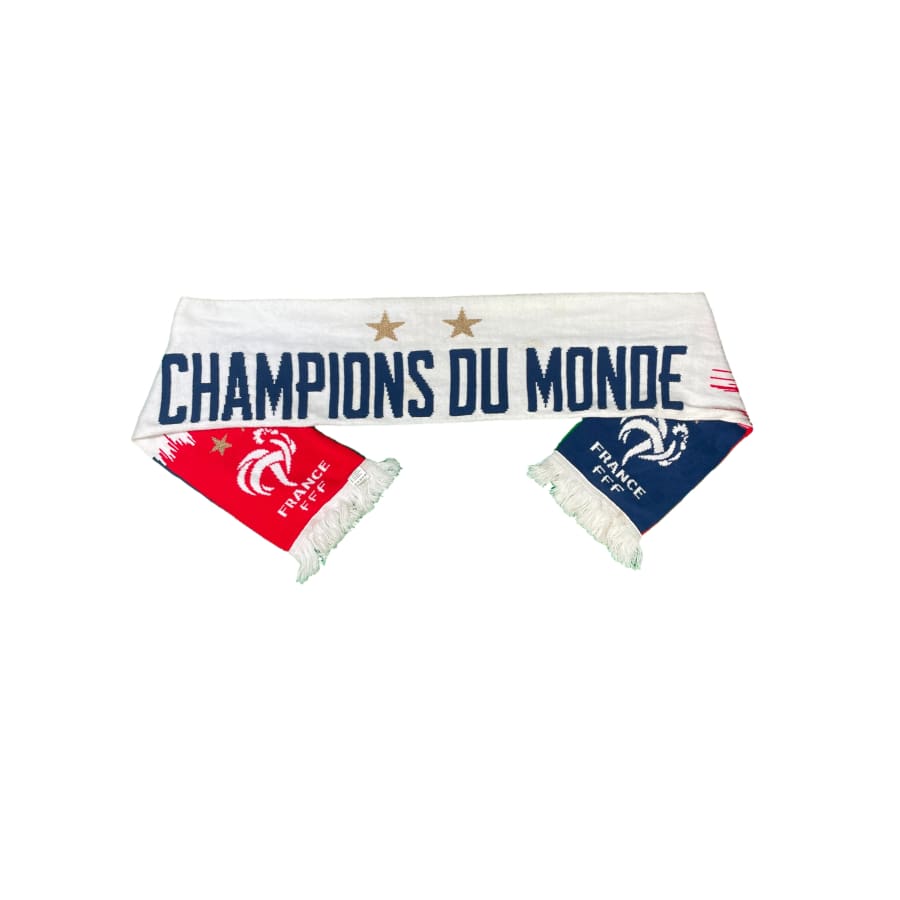 Echarpe de football vintage Equipe France saison 2018-2019 - Produit officiel FFF