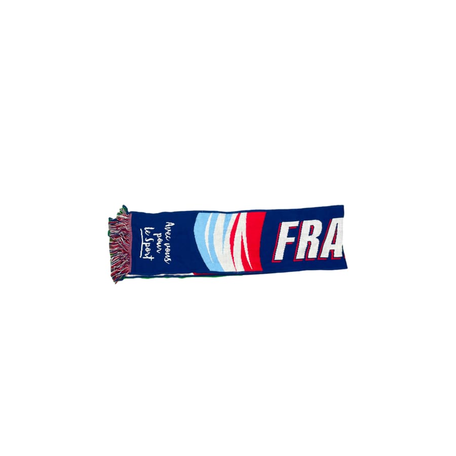 Echarpe de football vintage Equipe de France - Super U - Equipe de France