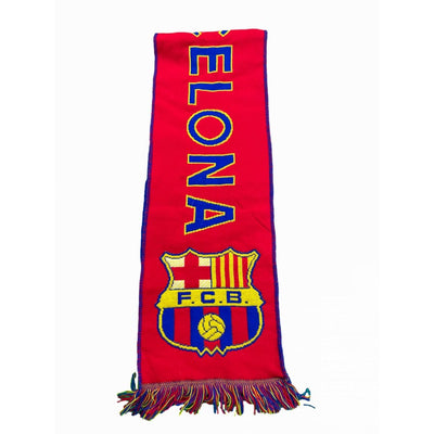 Echarpe de football vintage FC Barcelone - Officiel - Barcelone