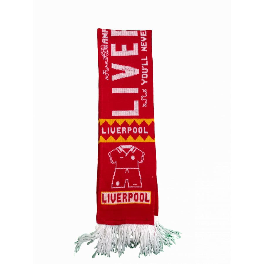 Echarpe de football vintage Liverpool - Officiel - FC Liverpool