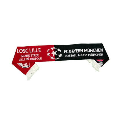 Echarpe de football vintage Losc-Bayern Munich Champions League saison 2012-2013 - Champions League - LOSC