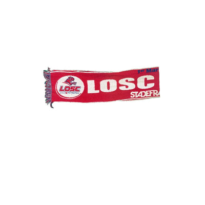 Echarpe de football vintage LOSC - OL saison 2007-2008 - Officiel - LOSC