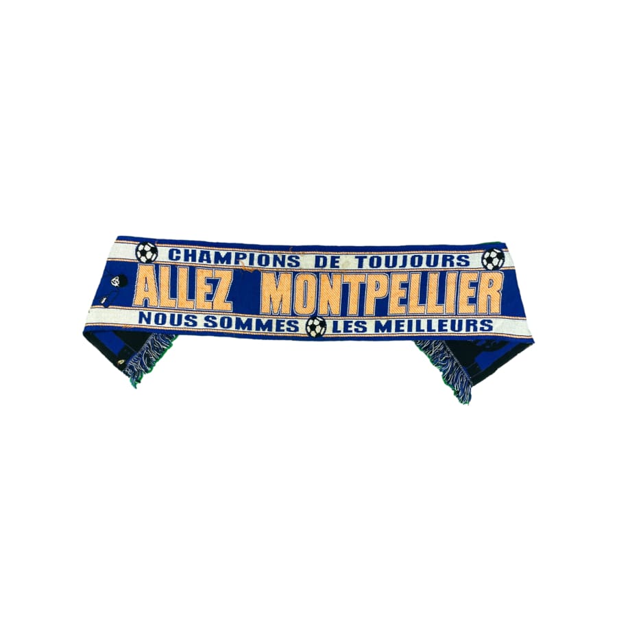 Echarpe de football vintage Montpellier - Produit supporter - Montpellier Hérault SC