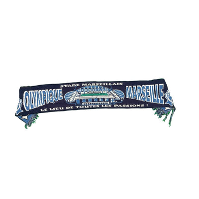 Echarpe de football vintage Olympique de Marseille - Produit supporter - Olympique de Marseille