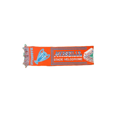 Echarpe de football vintage Olympique Marseille Stade vélodrome - Produit supporter