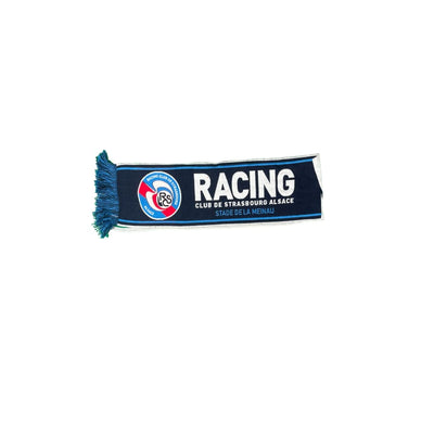 Echarpe de football vintage Racing club Strasbourg alsace - Officiel RC