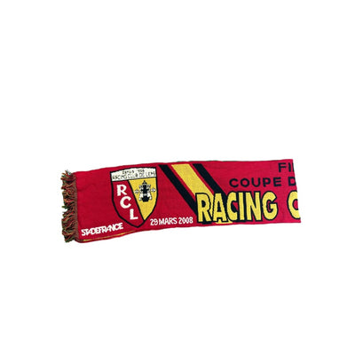 Echarpe de football vintage RC Lens Finale Coupe la ligue saison 2007 - 2008