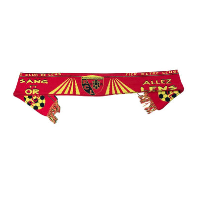 Echarpe de football vintage RC Lens - Produit supporter - RC Lens