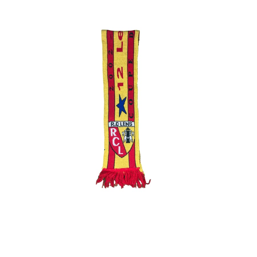 Echarpe de football vintage RC Lens - Produit supporter - RC Lens