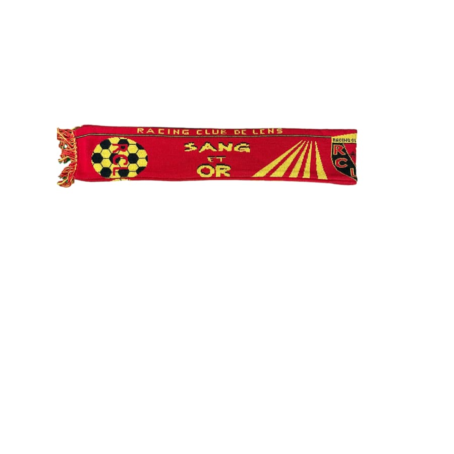 Echarpe de football vintage RC Lens - Produit supporter - RC Lens