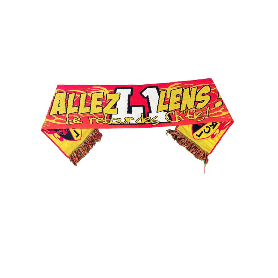 Echarpe de football vintage RC Lens - Produit supporter