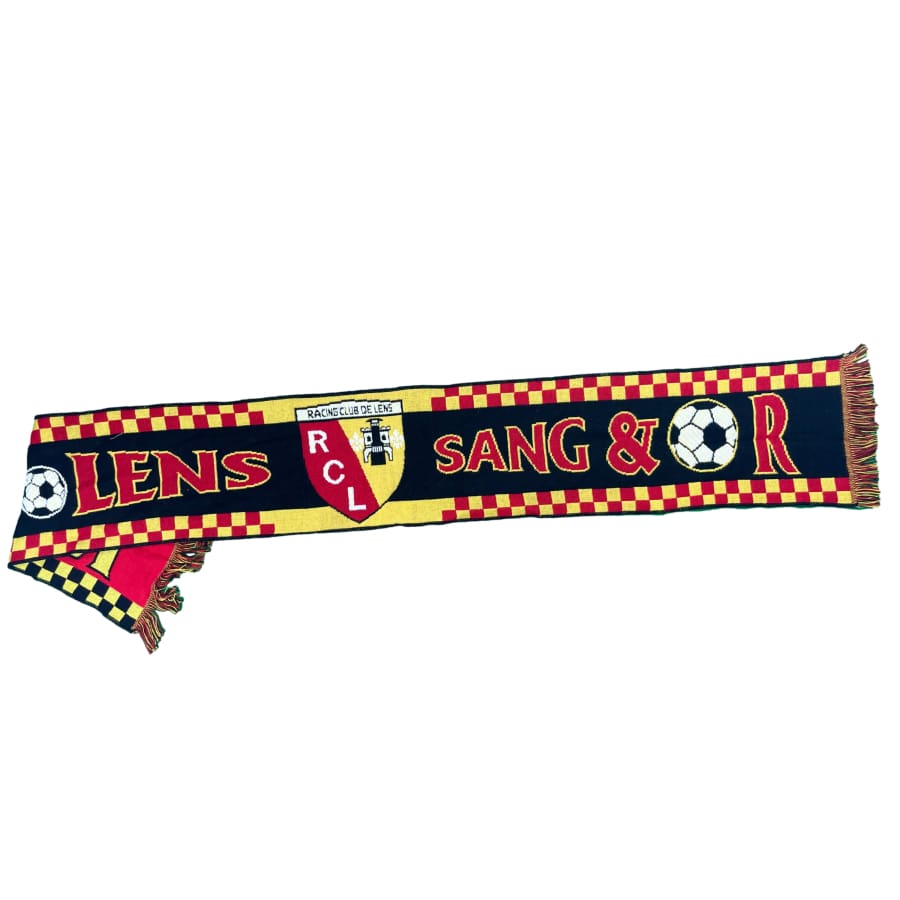 Echarpe de football vintage RC Lens - Produit supporter