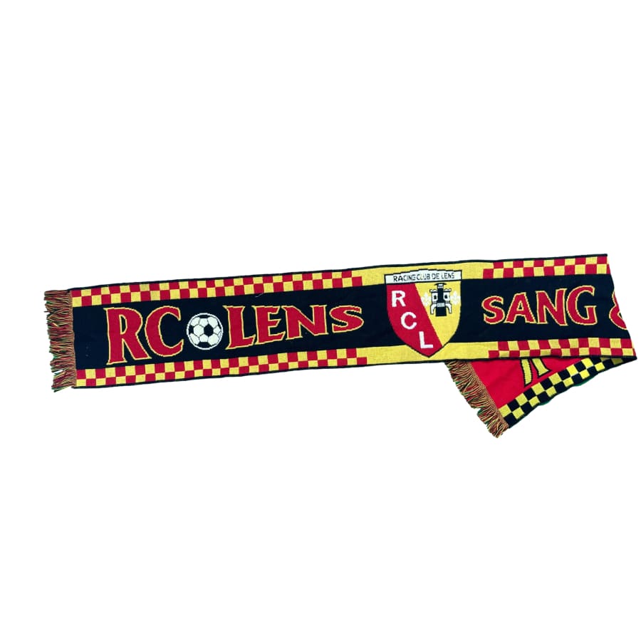 Echarpe de football vintage RC Lens - Produit supporter