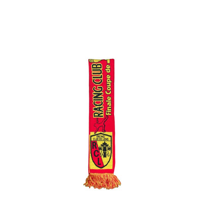 Echarpe de football vintage RC Lens saison 1998-1999 - Coupe la ligue