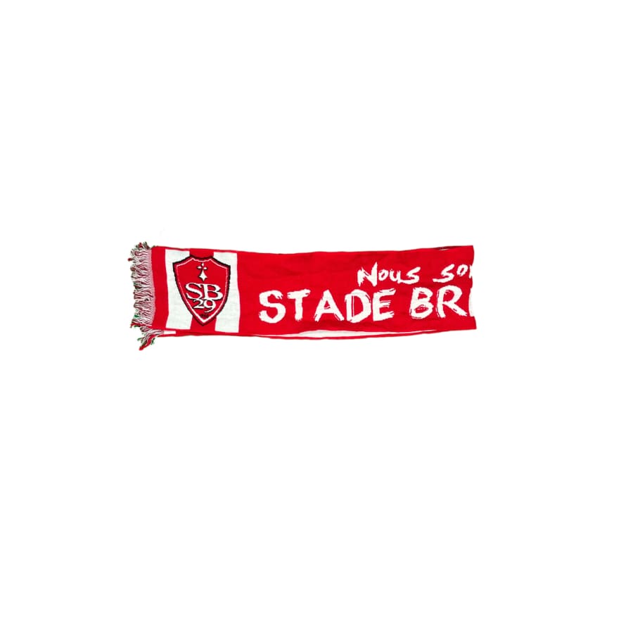 Echarpe de football vintage Stade Brestois 29 - Officiel - Stade Brestois