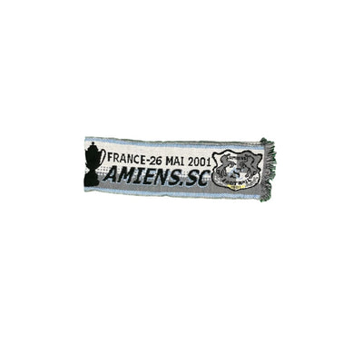 Echarpe de football vintage Strasbourg-Amiens SC Coupe de France saison 2000-2001 - Coupe de France - Amiens