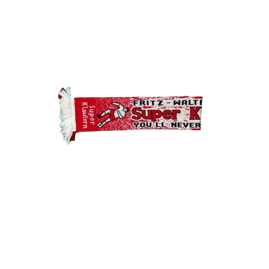 Echarpe de football vintage Super K’lautern - Produit supporter - Super K’lautern