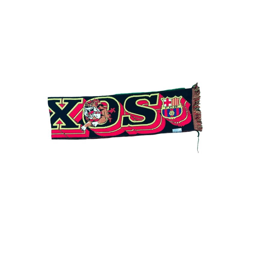 Echarpe de football vintage supporters FC Barcelone - Produit supporter - Barcelone
