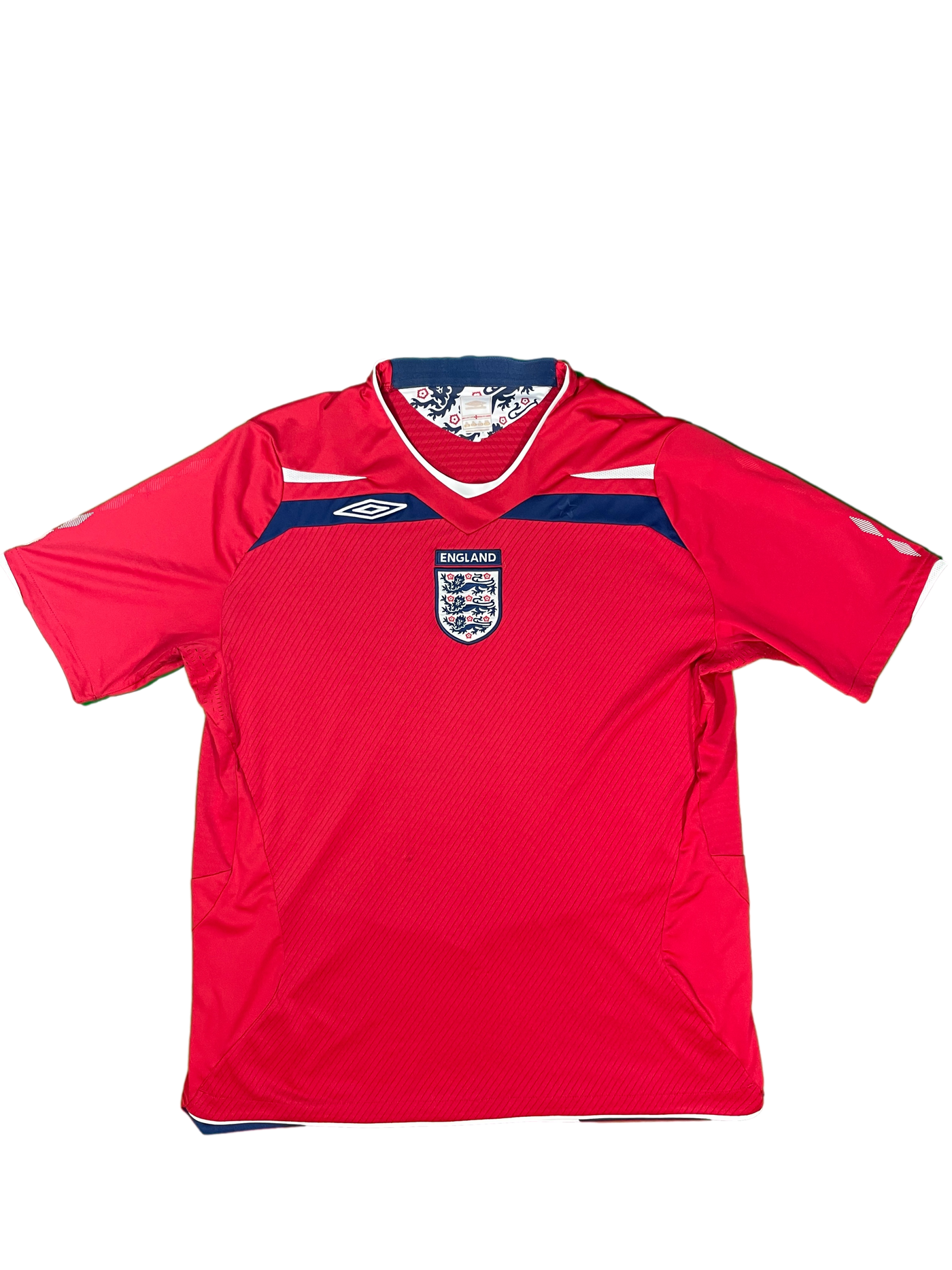 Maillot football vintage Angleterre extérieur saison 2008 - 2009 - Umbro