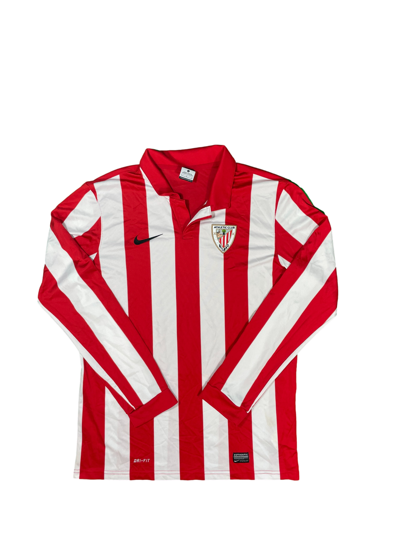 Maillot football vintage Athletic club Bilbao domicile saison 2013 - 2014 - Nike