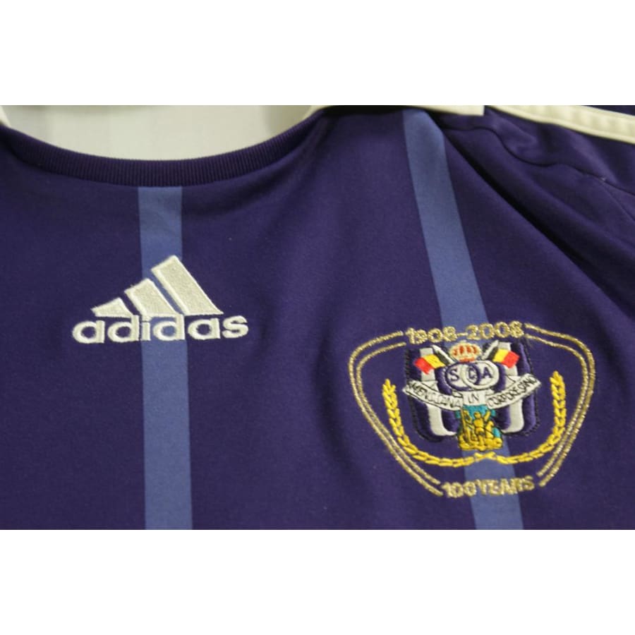 Maillot Anderlecht vintage domicile N°3 J.MARCHAL 2008-2009 - Adidas - RSC Anderlecht