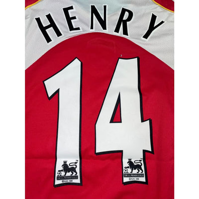 Maillot collector domicile Arsenal #14 Henry saison 2004-2005 - Nike - Arsenal