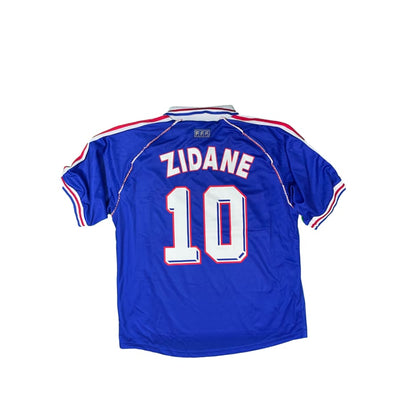 Maillot collector domicile Equipe de France #10 Zidane saison 1998-1999 - Adidas - Equipe de France