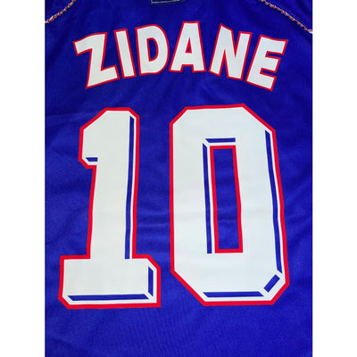 Maillot collector domicile Equipe de France #10 Zidane saison 1998-1999 - Adidas - Equipe de France
