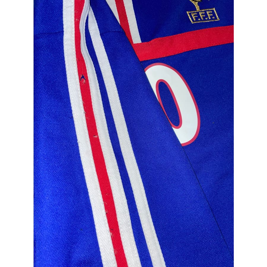 Maillot collector domicile Equipe de France #10 Zidane saison 2000-2001 - Adidas - Equipe de France