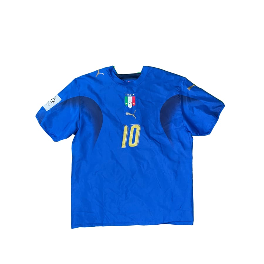 Maillot collector domicile Italie #10 Totti saison 2006-2007 - Puma - Italie