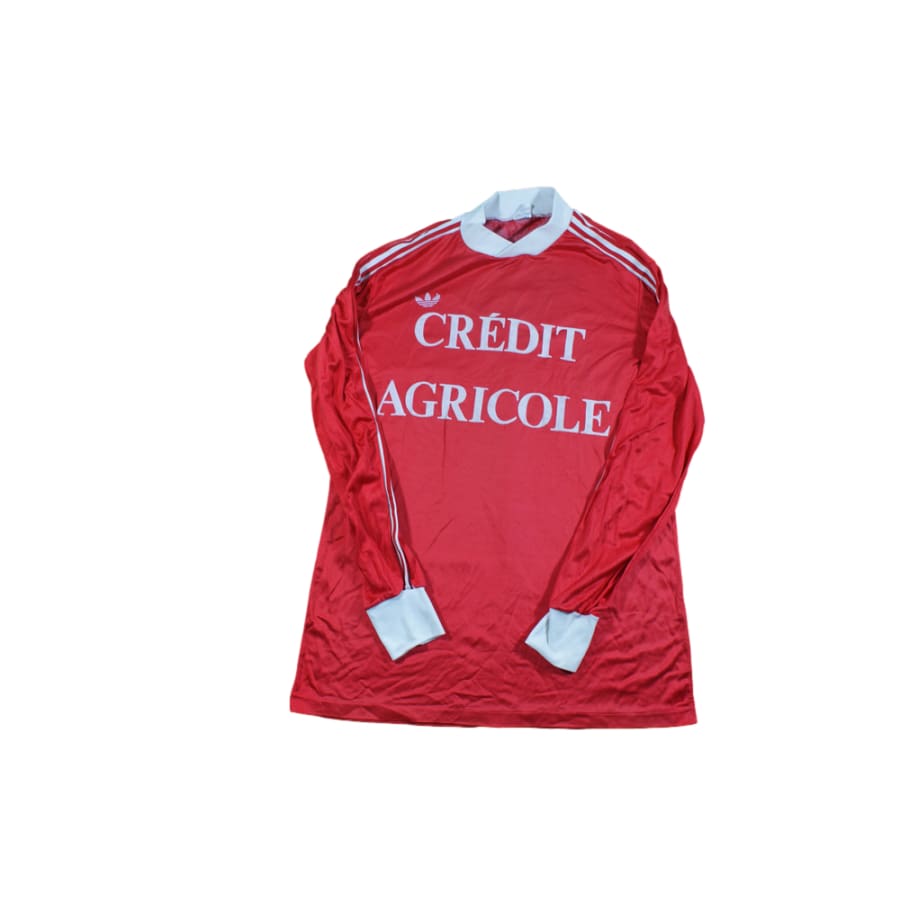 Maillot Crédit Agricole Adidas vintage N°12 années 1990 - Adidas - Autres championnats