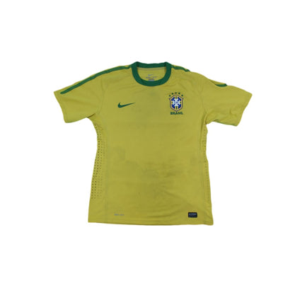 Maillot de foot rétro domicile équipe du Brésil 2010-2011 - Nike - Brésil