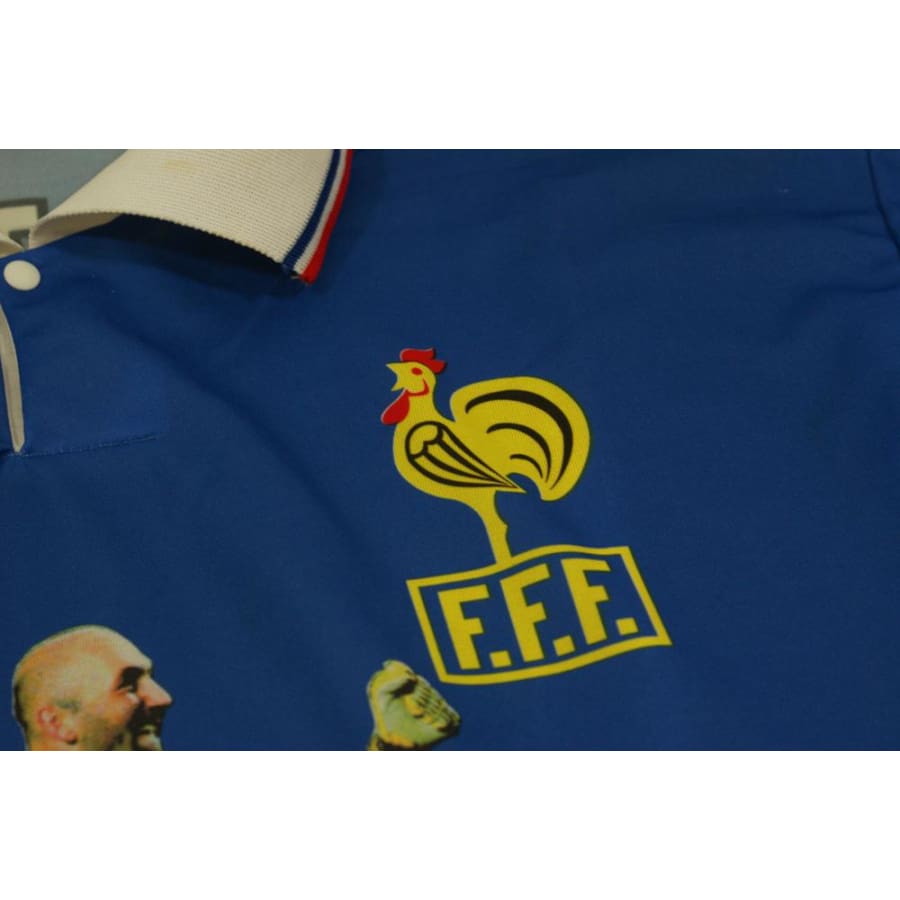 Maillot de foot rétro supporter Equipe de France N°1 BARTHEZ années 1990 - Autre marque - Equipe de France