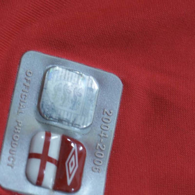 Maillot de football équipe dAngleterre 2004-2006 N°6 Oliver - Umbro - Angleterre