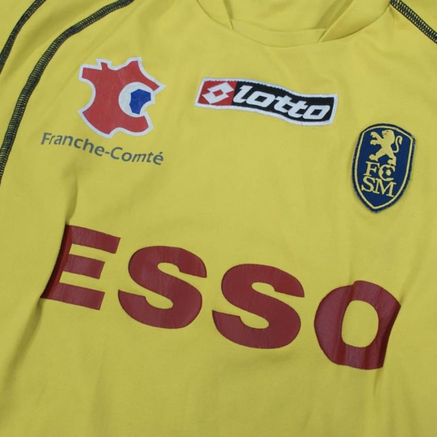 Maillot de football FC Sochaux Montbéliard ESSO 2004-2005 - Lotto - FC Sochaux-Montbéliard