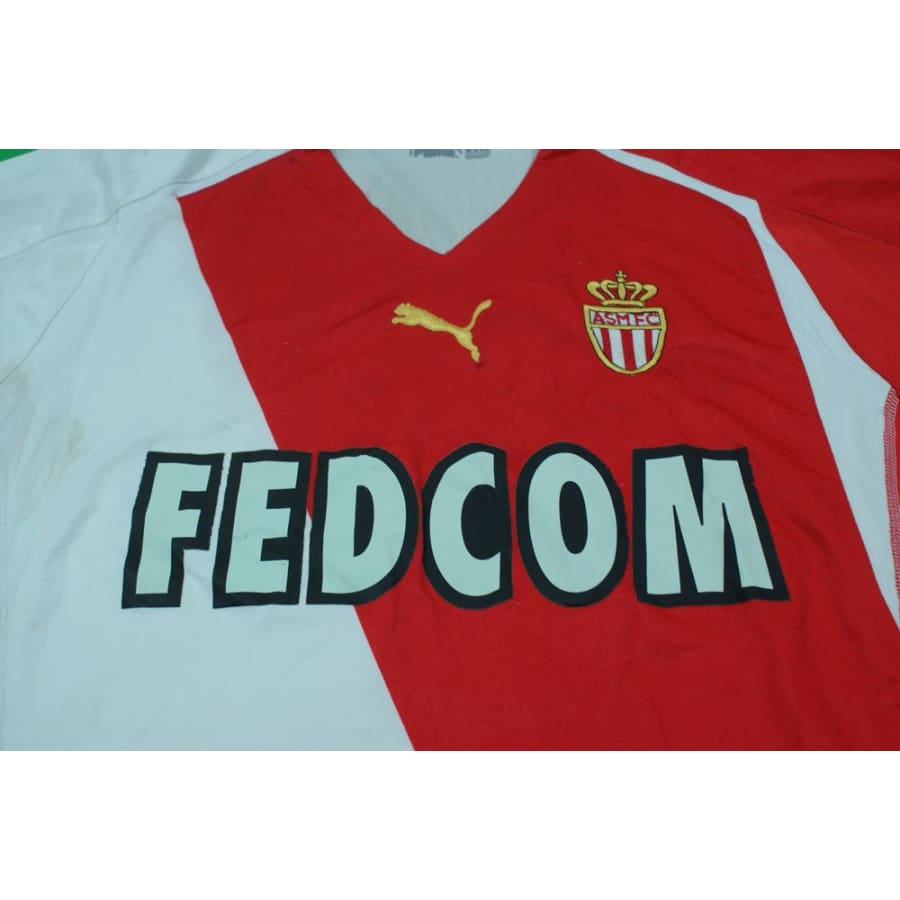 Maillot de football rétro domicile AS Monaco 2004-2005 - Puma - AS Monaco